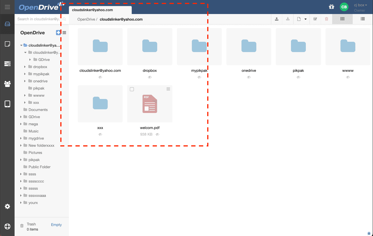 Ensuring transferred files are in OpenDrive