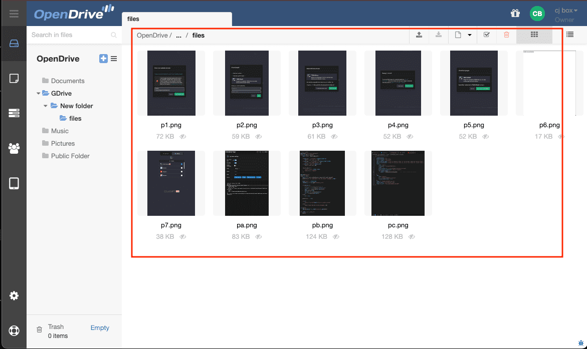 Verifying successful transfer in Cloudslinker