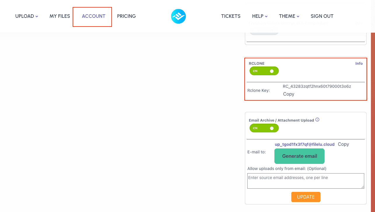 Adding FileLu to CloudsLinker