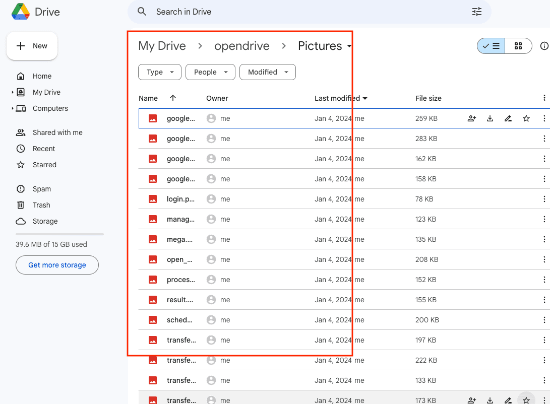 Verifying the completion of transfer
