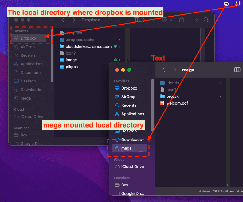 download MEGA desktop client