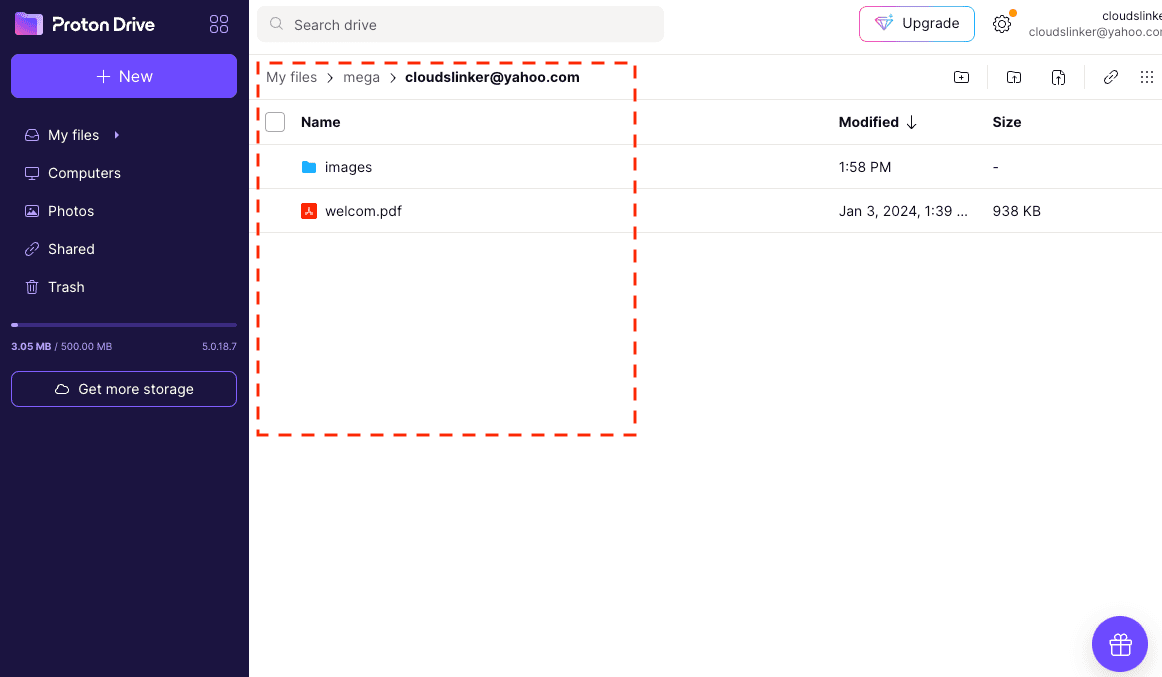 Successful Transfer Completion in CloudsLinker
