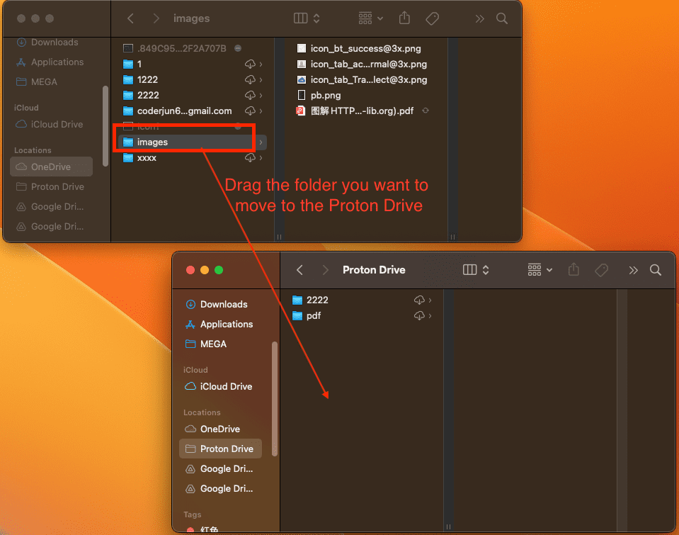 File Transfer Between Desktop Clients