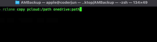 Run Rclone Task